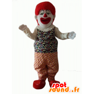 Muito realista e mascote palhaço impressionante - MASFR24073 - mascotes Circus