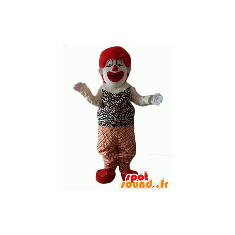 Muy realista e impresionante mascota de payaso - MASFR24073 - Circo de mascotas