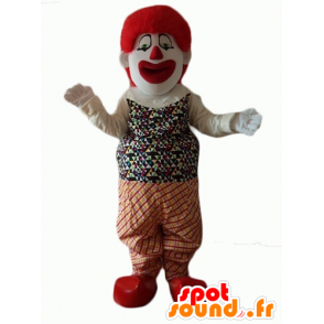 Zeer realistisch en indrukwekkend clown mascotte - MASFR24073 - mascottes Circus