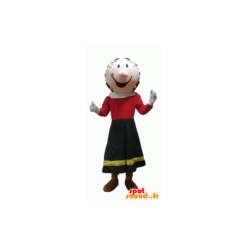 Olive μασκότ, η διάσημη σύντροφο του Popeye - Διάσημοι μασκότ χαρακτήρων - MASFR24078 - SpotSound.fr