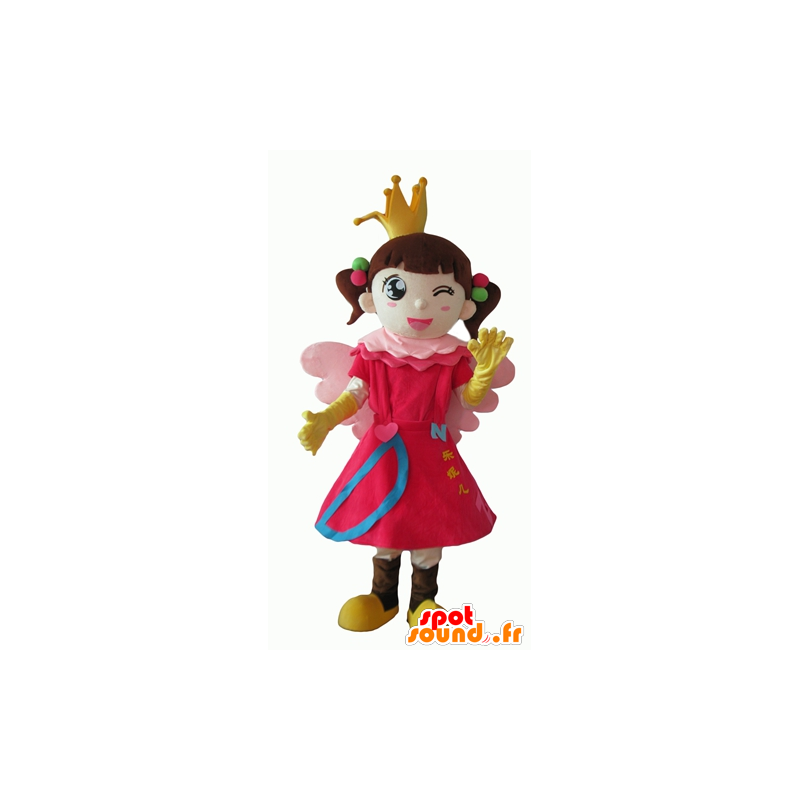 Kleines Mädchen, das Maskottchen, prinzessin, fee - MASFR24081 - Maskottchen-Fee