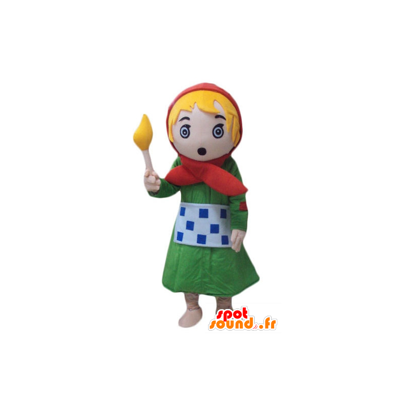 Mascot van het meisje met de zwavelstokjes - MASFR24092 - Mascottes Boys and Girls