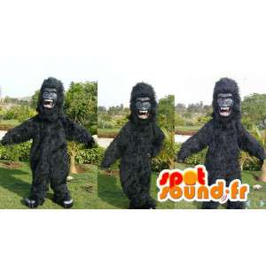 Black gorilla mascot. Black gorilla costume - MASFR006612 - Gorilla mascots