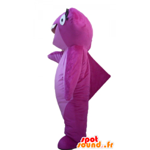 Mascot Pink hamerhaai, vrolijk - MASFR24119 - mascottes Shark