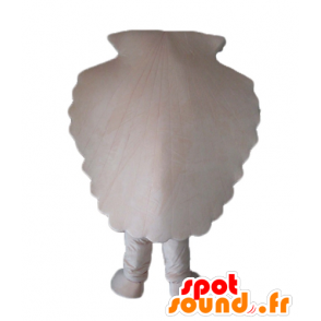 Mascotte concha blanca gigante, Shell Saint Jacques - MASFR24124 - Mascotas del océano