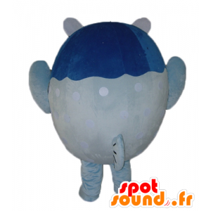 Mascotte large blue and white fish, giant - MASFR24128 - Mascots fish