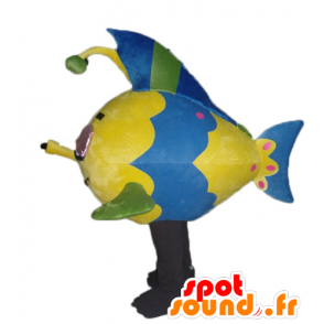 Mascotte de poisson très joli et coloré - MASFR24129 - Mascottes Poisson