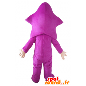 Mascot pink star, giant starfish - MASFR24131 - Mascots starfish