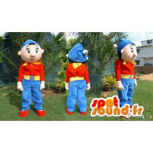 Noddy mascote, personagem de desenho animado famosa - MASFR006624 - Celebridades Mascotes