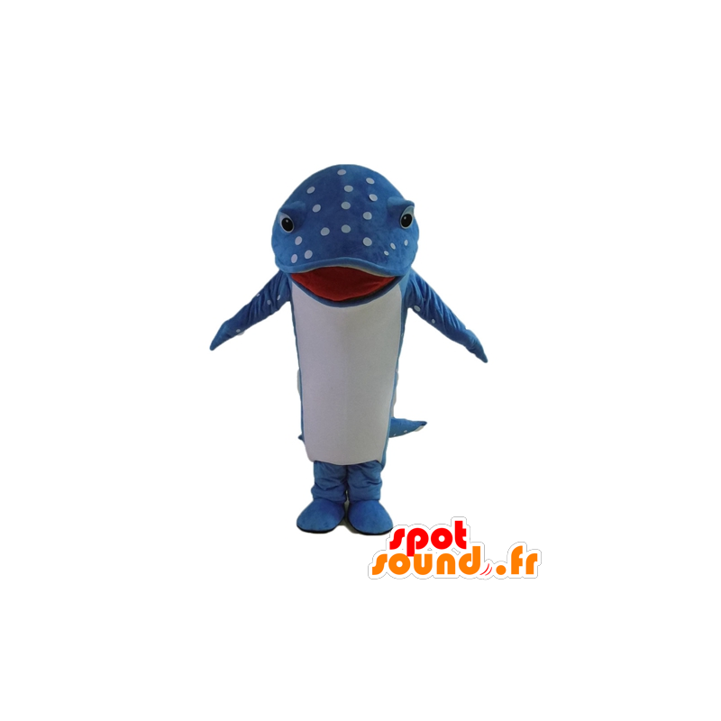 Mascot fish, striped dolphin, pea - MASFR24148 - Mascot Dolphin