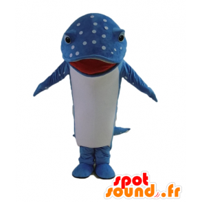 Mascot fisk, stripete delfin, flekket - MASFR24148 - Dolphin Mascot