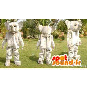 Mascot elefante cinzento. Elephant Suit - MASFR006626 - Elephant Mascot