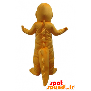 Oranje krokodil mascotte, reus, kleurrijke - MASFR24154 - Mascot krokodillen
