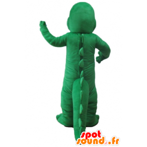 Groen en geel krokodil mascotte, reuze - MASFR24155 - Mascot krokodillen