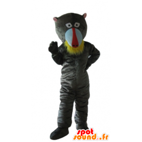 Gray monkey mascot, baboon - MASFR24158 - Mascots monkey