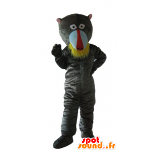 Mascot grå abe, bavian - Spotsound maskot kostume