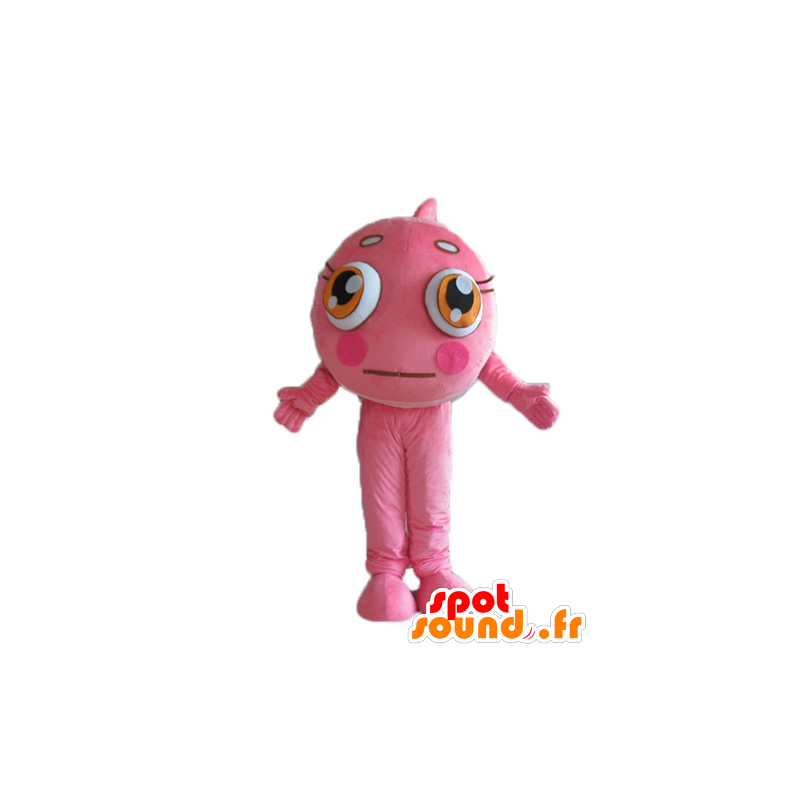 Mascot Roze clownfish en wit, mooie en kleurrijke - MASFR24159 - Fish Mascottes