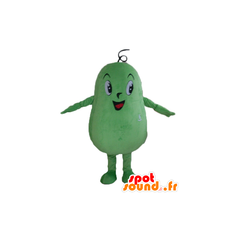 Mascot grote man, aardappel, groene bonen, reuze - MASFR24208 - Niet-ingedeelde Mascottes