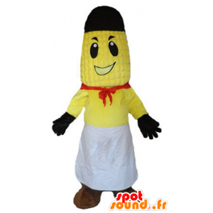 Cob cuoco vestito mais mascotte - MASFR24231 - Mascotte di cibo