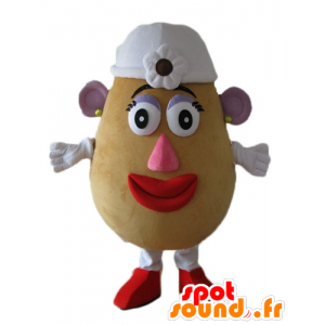 Mascot Madame Potato, berömd karaktär från Toy Story -