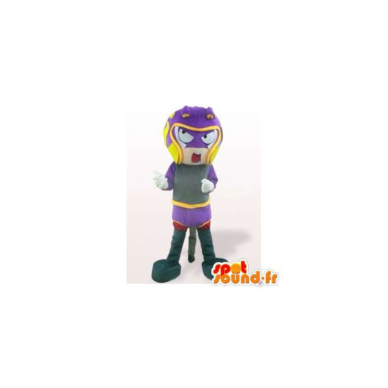 Mascote personagem de mangá. traje mangá - MASFR006647 - Mascotes homem
