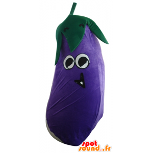 Mascot reus aubergine, violet en indrukwekkende - MASFR24268 - Vegetable Mascot