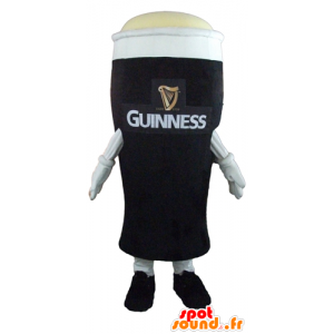Guinness ølmaskot, pint, kæmpe - Spotsound maskot kostume