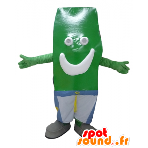 Green muž maskot, obří smažené - MASFR24288 - Neutajované Maskoti