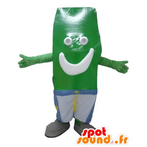 Groen man mascotte, reuze gebakken - MASFR24288 - Niet-ingedeelde Mascottes