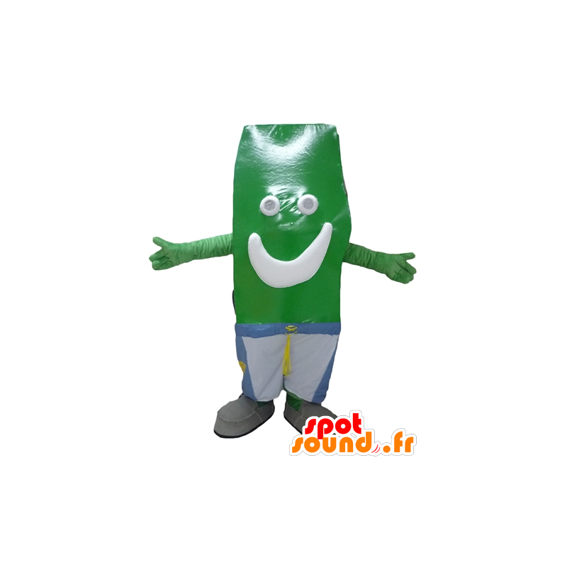 Homem mascote verde, gigante frito - MASFR24288 - Mascotes não classificados