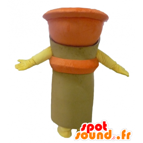 Cup mascotte, leidt tot gigantische sink - MASFR24289 - mascottes objecten