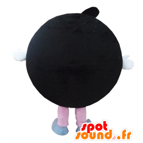 Mascot Oreo, black cake, all round - MASFR24291 - Mascots of pastry