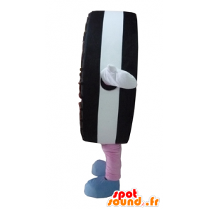 Mascot Oreo, bolo preto, todo - MASFR24291 - mascotes pastelaria