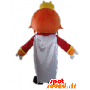 Re mascotte con una corona e un naso da clown - MASFR24297 - Umani mascotte