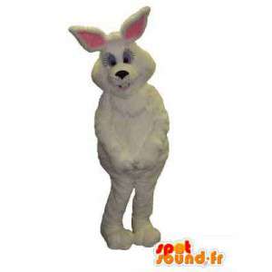 Kæmpe hvid kaninmaskot - Alle størrelser - Spotsound maskot