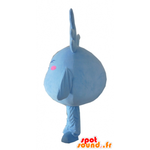 Blå Pokémon maskot, kæmpe blå plys - Spotsound maskot kostume