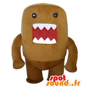 Mascot Domo Kun, een beroemde Japanse tv-mascotte - MASFR24308 - Celebrities Mascottes