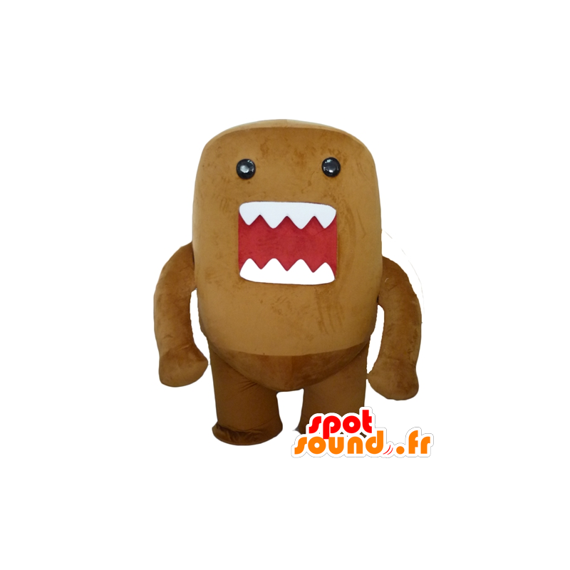 Mascot Domo Kun, een beroemde Japanse tv-mascotte - MASFR24308 - Celebrities Mascottes