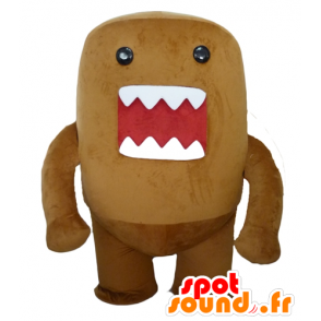 Mascot Domo Kun, ein berühmter japanischer TV-Maskottchen - MASFR24308 - Maskottchen berühmte Persönlichkeiten