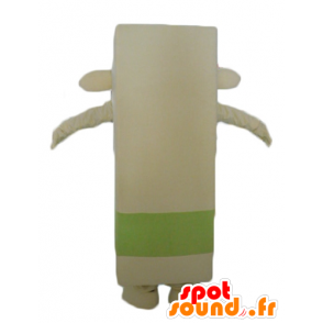 Mascotte beige e l'uomo verde, gigante fritto - MASFR24310 - Mascotte non classificati