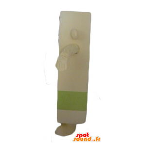 Mascotte beige y el hombre verde, gigante frito - MASFR24310 - Mascotas sin clasificar