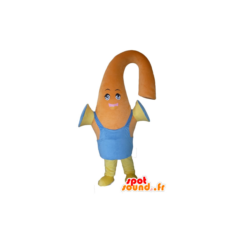 Laranja boneco mascote, criatura colorida - MASFR24311 - Mascotes não classificados