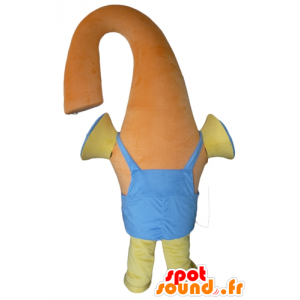 Laranja boneco mascote, criatura colorida - MASFR24311 - Mascotes não classificados