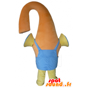 Arancione pupazzo mascotte, creatura colorato - MASFR24311 - Mascotte non classificati