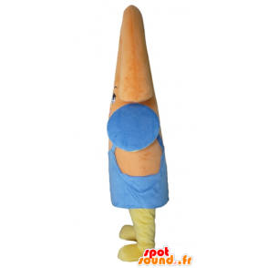 Arancione pupazzo mascotte, creatura colorato - MASFR24311 - Mascotte non classificati