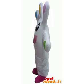 Gigantiske hvite hånd Mascot, veldig smilende - MASFR24315 - Ikke-klassifiserte Mascots