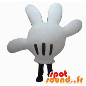 La mano di mascotte Topolino, in bianco e nero - MASFR24316 - Mascotte di Topolino