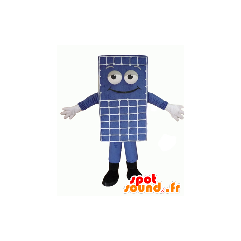 Mascotte de matelas bleu, géant, de bonhomme - MASFR24335 - Mascottes non-classées