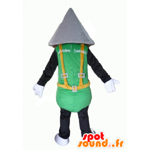 Mascot Tridome med et spids hoved - Spotsound maskot kostume