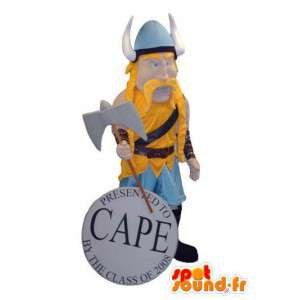 Maskot tradisjonelle Viking - alle størrelser - MASFR006666 - Maskoter Soldiers